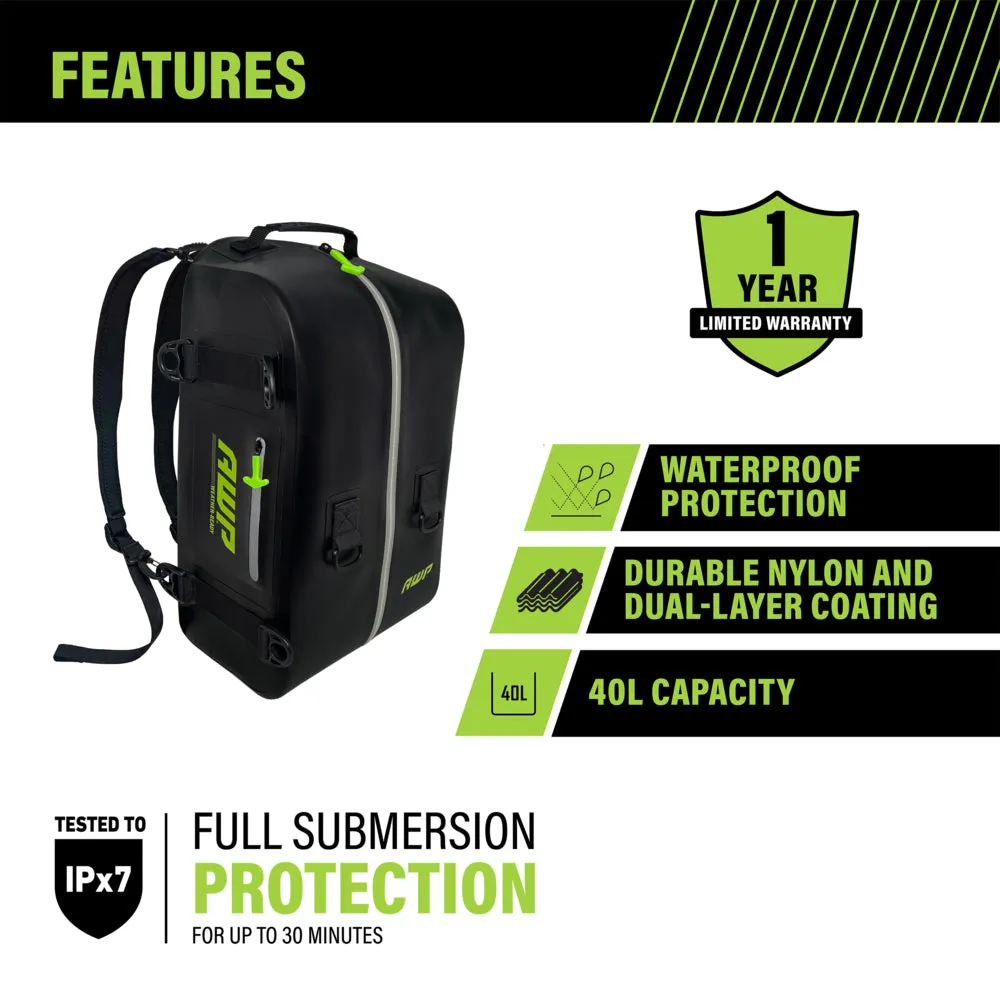 40L WATERPROOF DUFFEL BACKPACK