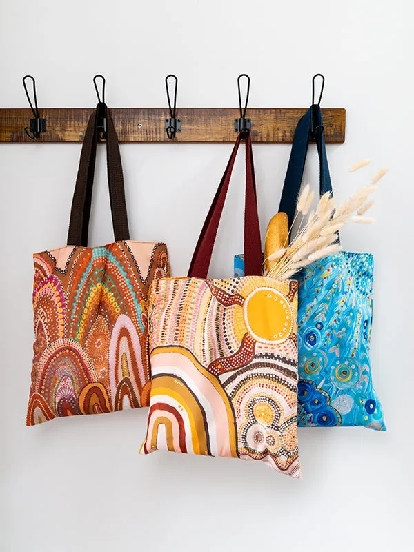 Aboriginal Journeys In The Sun Tote Bag