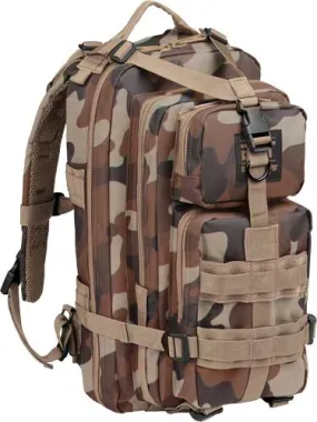 Bulldog Compact Backpack W/ - Molle Throwback Camo