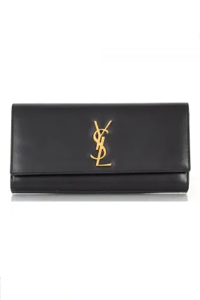 CLASSIC MONOGRAM CASSANDRE CLUTCH by Saint Laurent