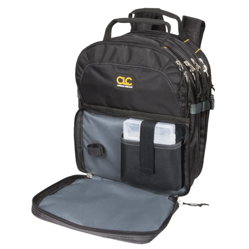 CLC Heavy Duty Multi Pocket Tool Backpack