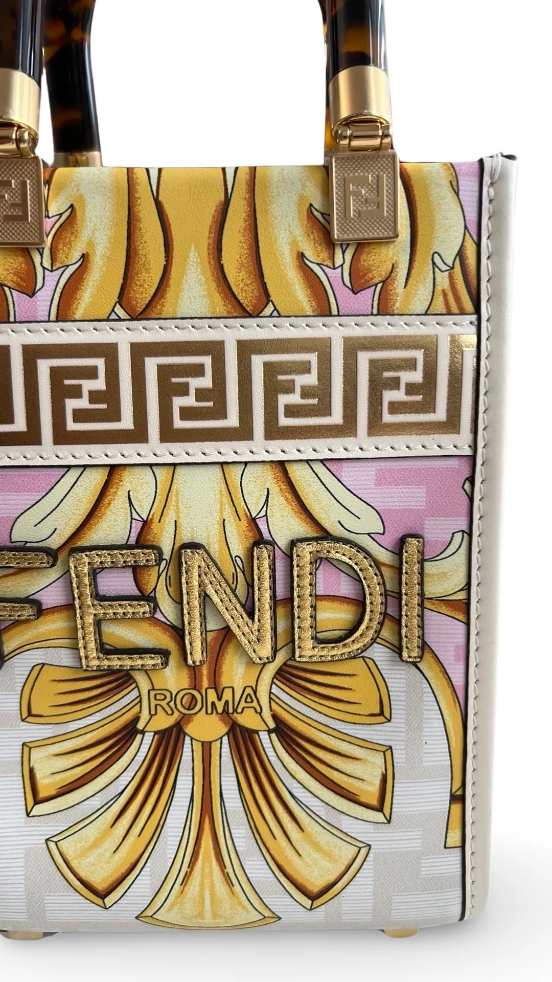 Fendi x Versace Fendace Sunshine Mini Tote