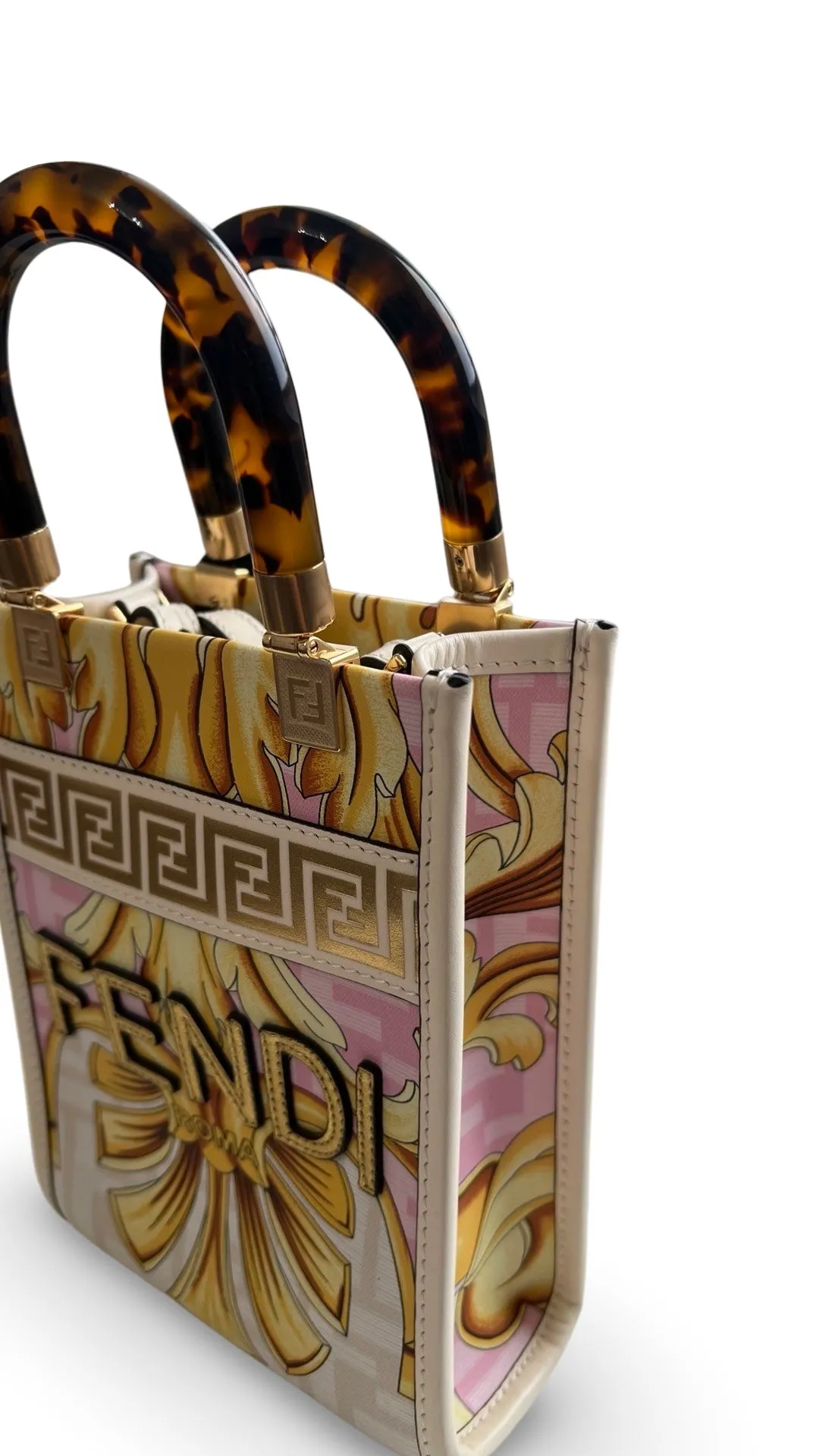 Fendi x Versace Fendace Sunshine Mini Tote