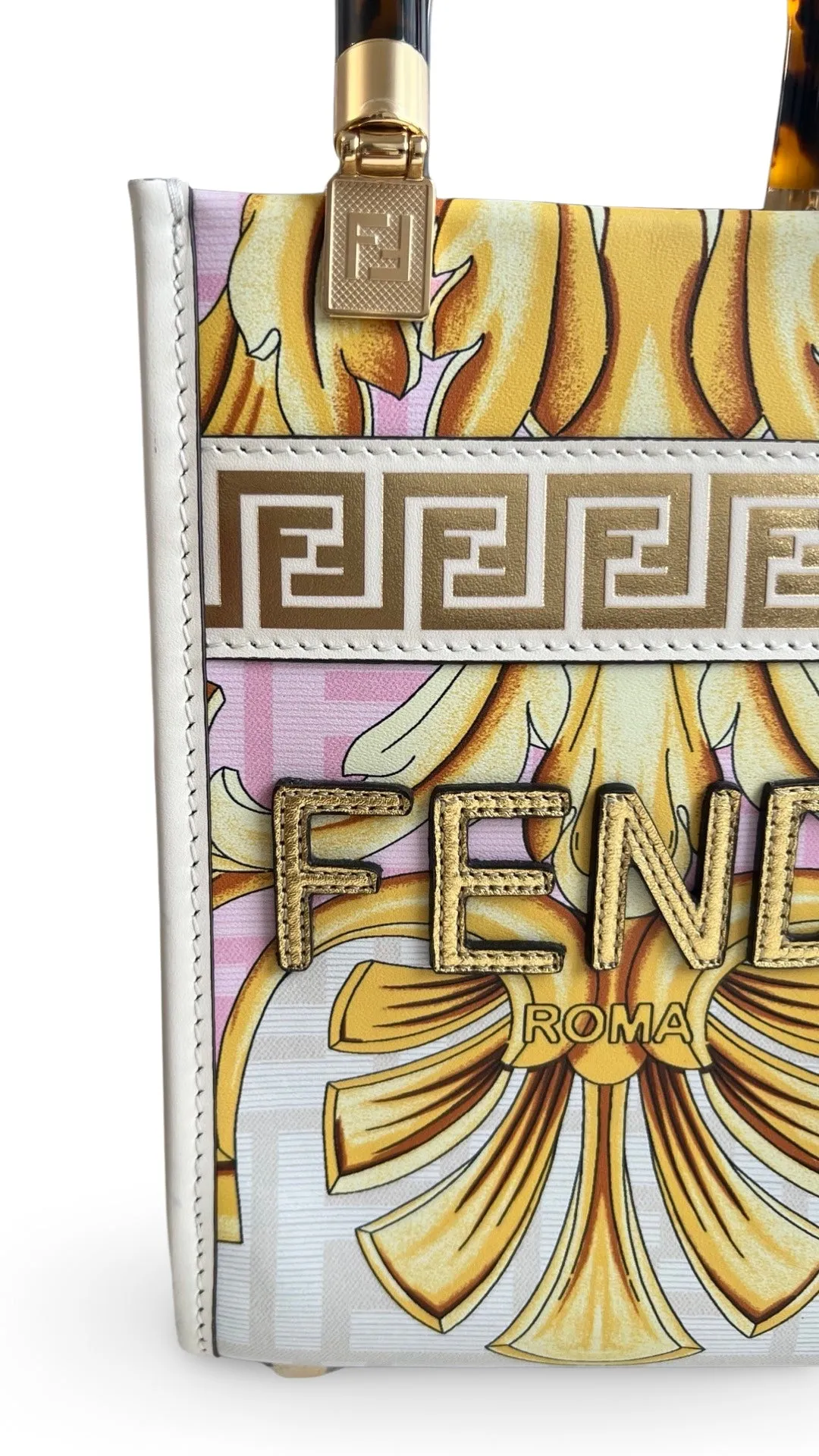 Fendi x Versace Fendace Sunshine Mini Tote