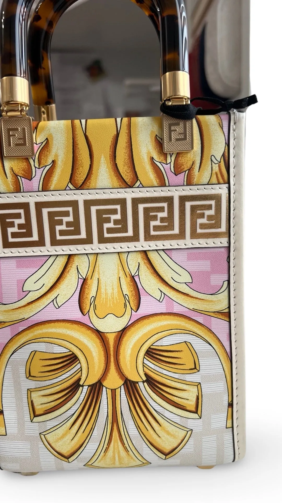 Fendi x Versace Fendace Sunshine Mini Tote