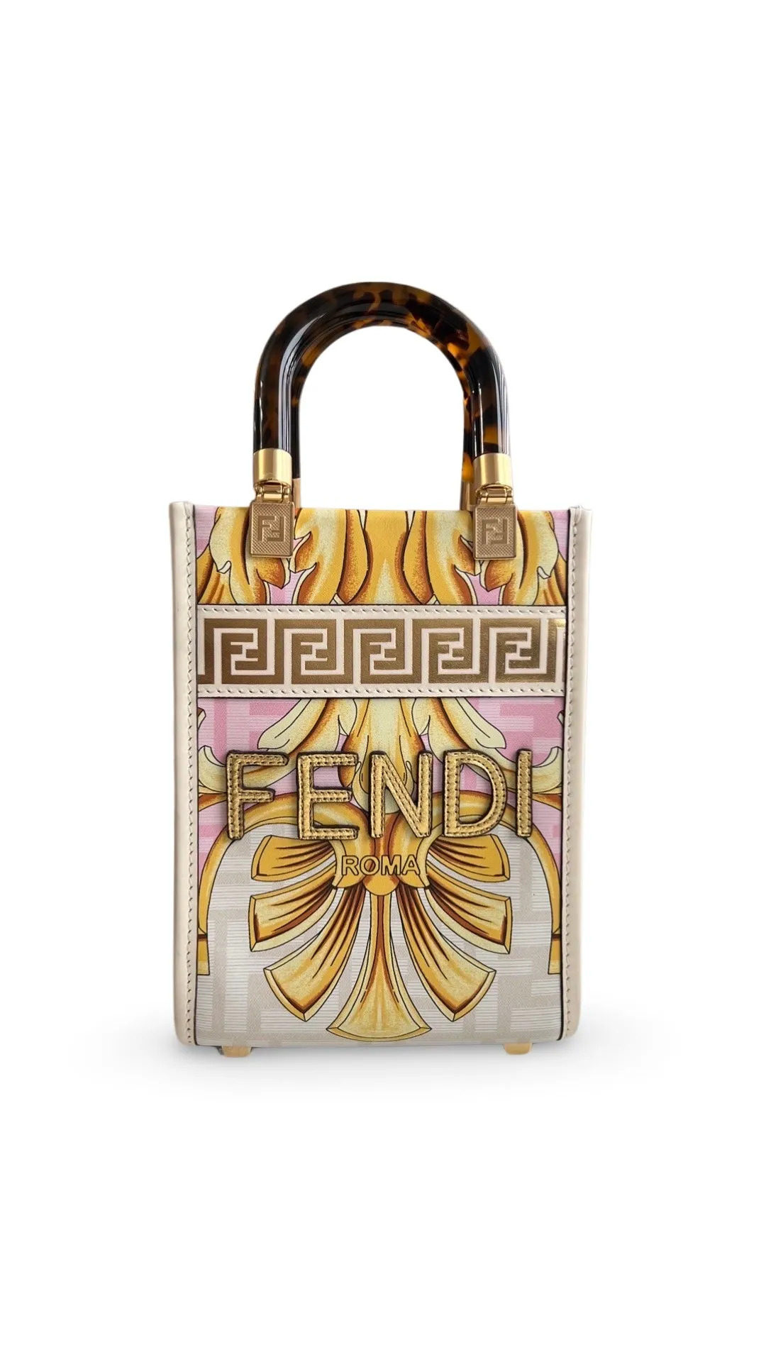 Fendi x Versace Fendace Sunshine Mini Tote