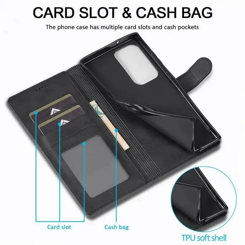 Galaxy S24 Ultra Wallet Vegan Leather Cover