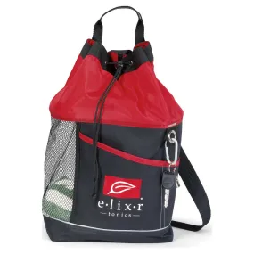 Gemline Red Oceanside Sport Tote