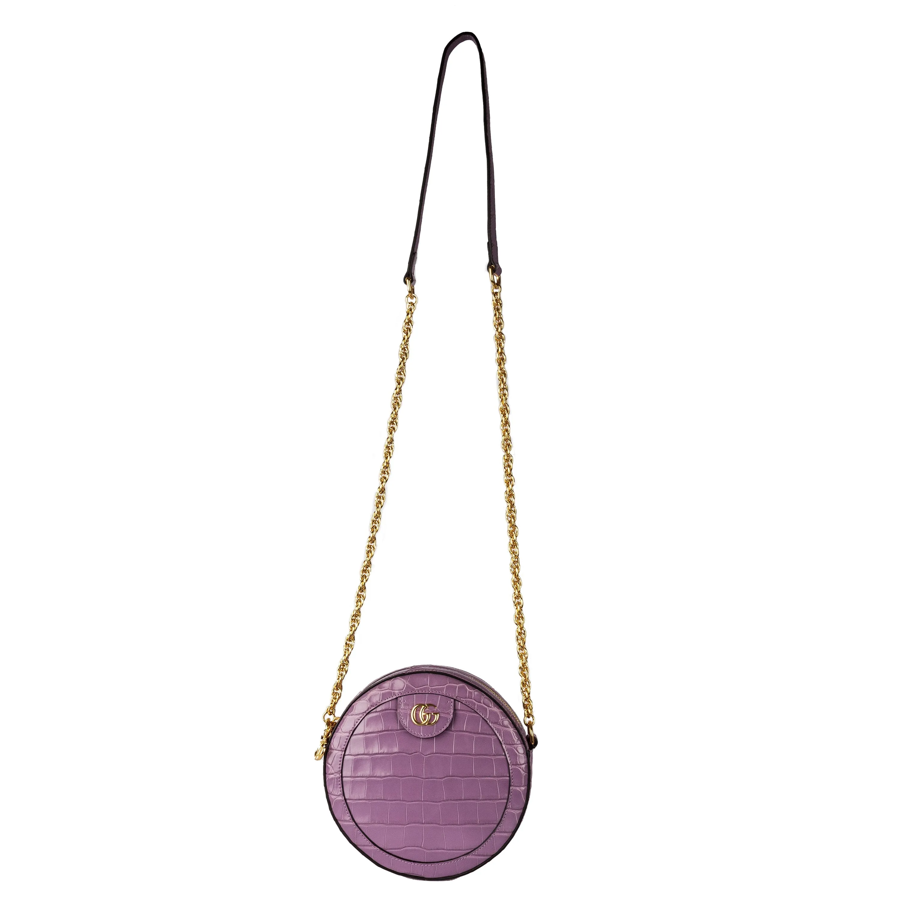 Gucci Exotic Leather Ophidia Crossbody Bag - '20s