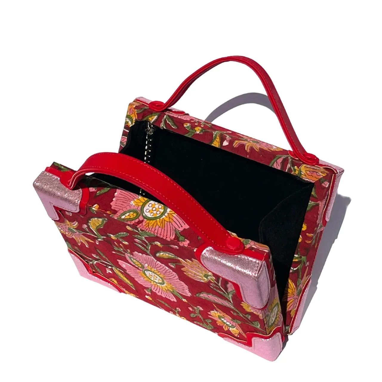 Hibiscus Briefcase Bag