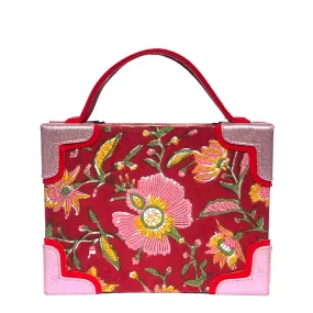 Hibiscus Briefcase Bag