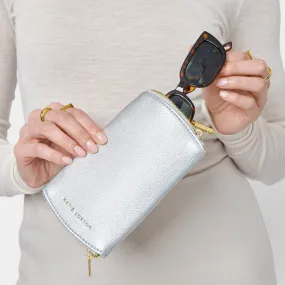 Katie Loxton Clip On Sunglasses/Glasses Case - Silver