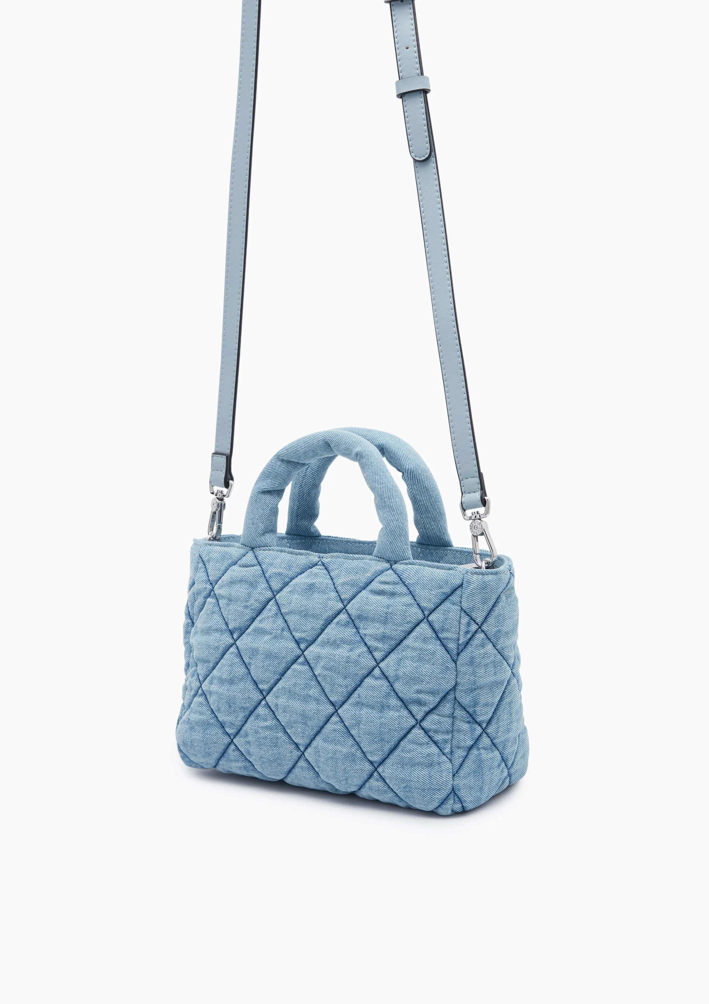 Lora M Tote Bag Light Blue