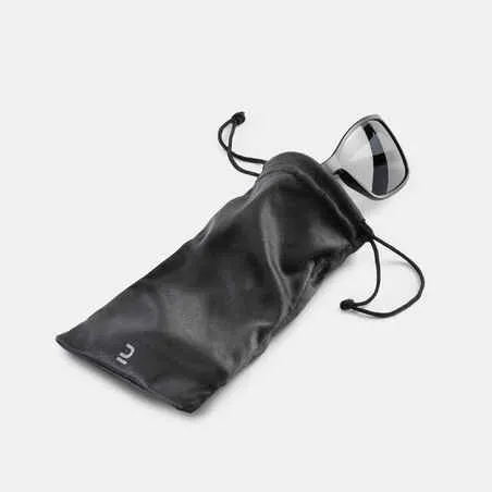 Microfibre glasses pouch - black