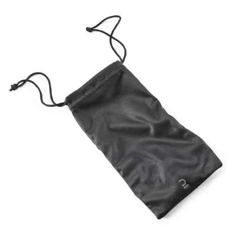 Microfibre glasses pouch - black