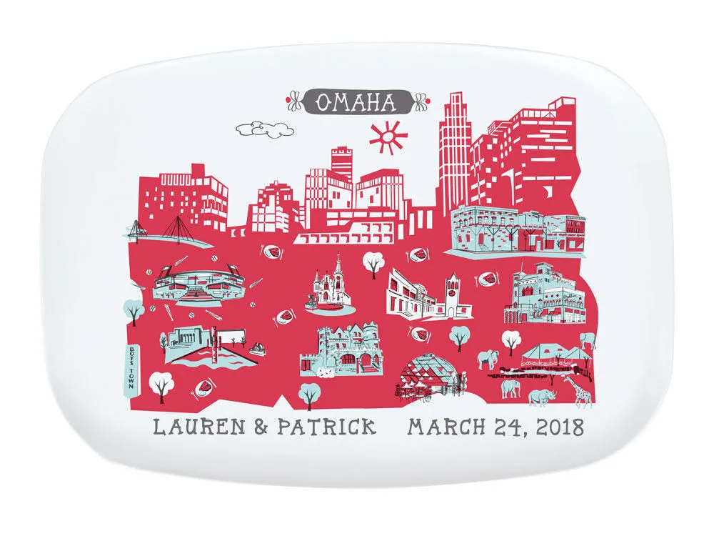 Omaha Tray-Custom City Tray