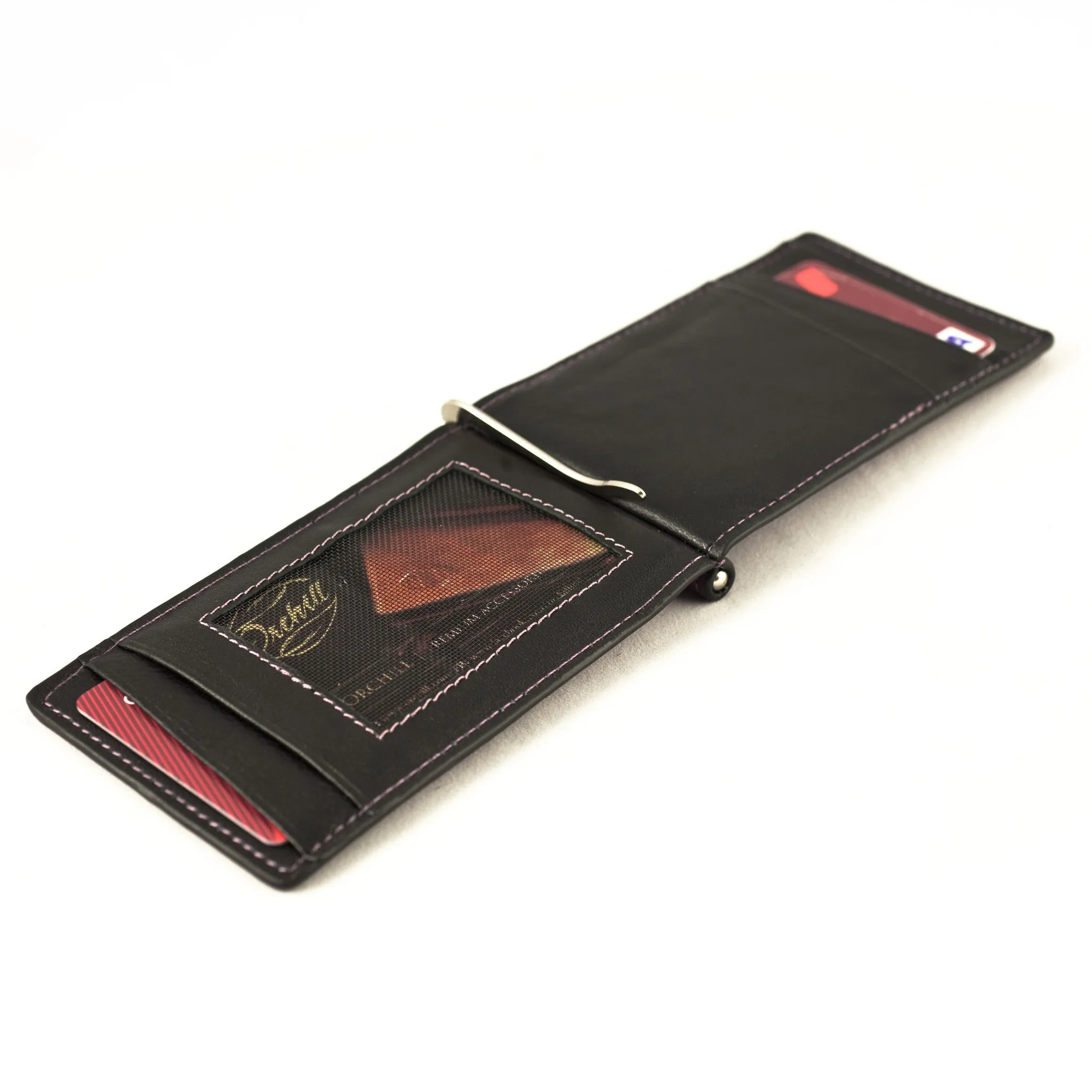Orchill Portside Window Wallet - Red