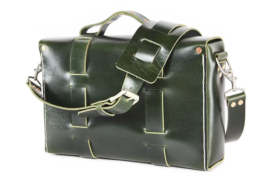 READY TO SHIP No. 4313 - Minimalist Leather Satchel