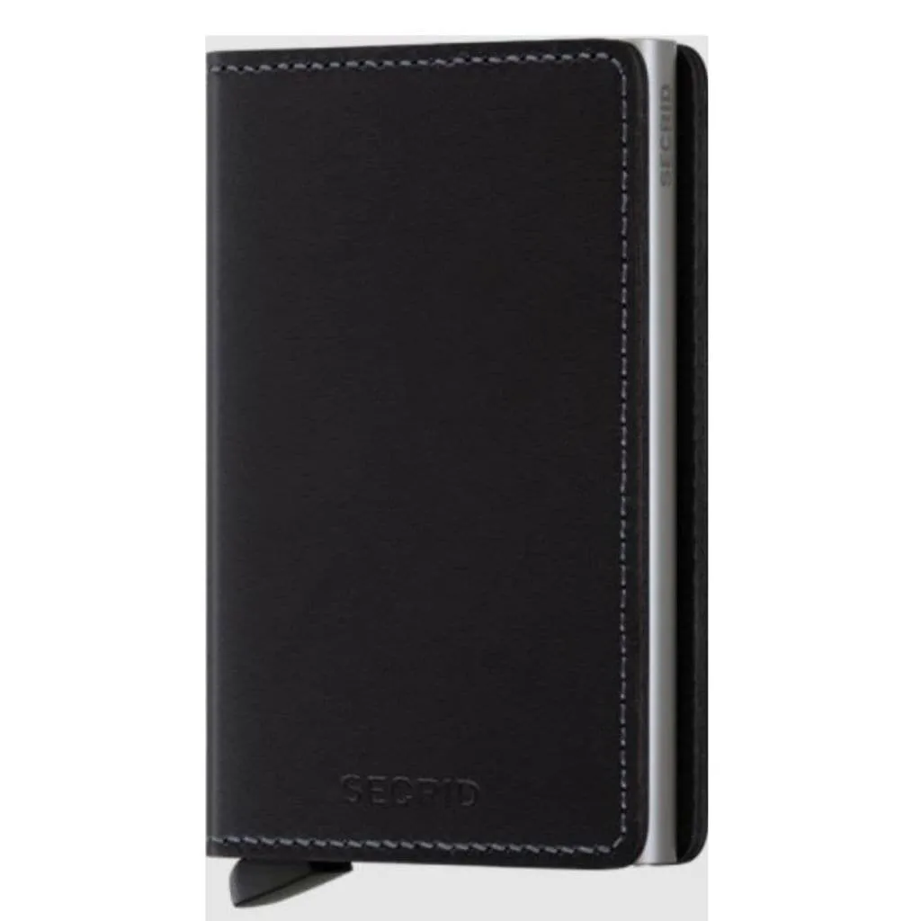 Secrid Slimwallet - Original Black Leather