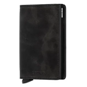 Secrid Slimwallet - Vintage Black Leather