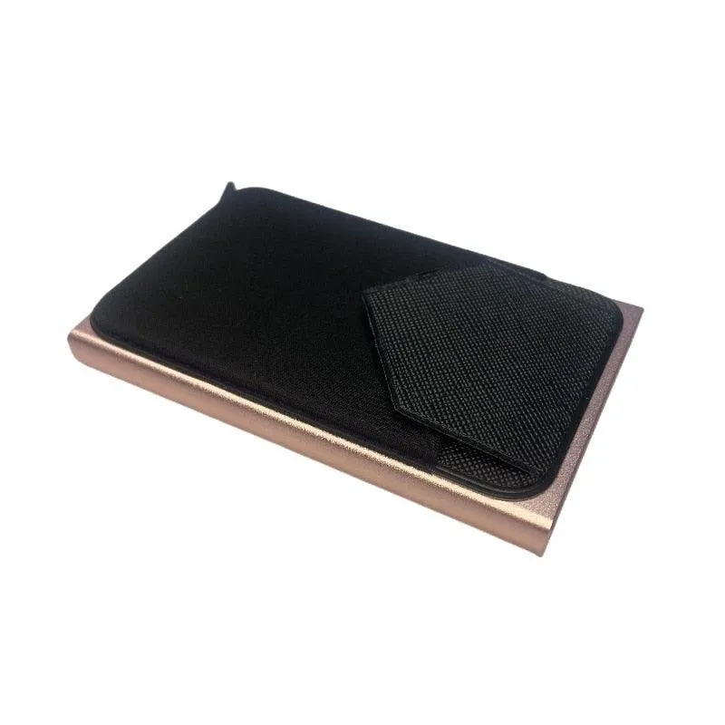 Slim RFID card holder wallet