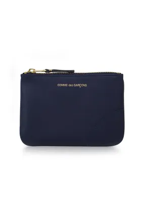 SMALL CLASSIC LEATHER POUCH | NAVY