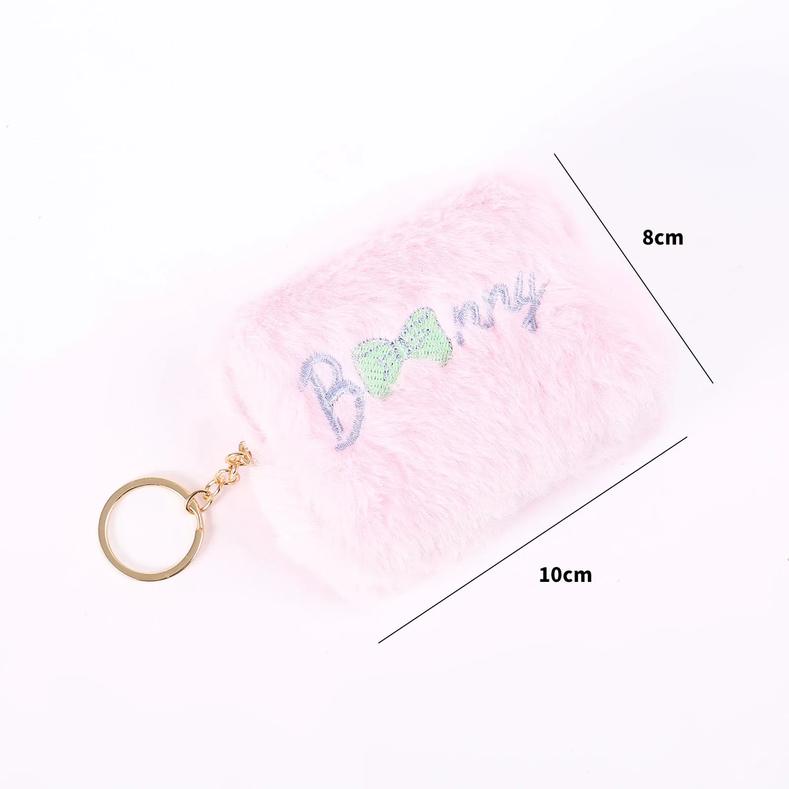 Soft Cotton 2in1 Keychain  And  Coin  Pouch.