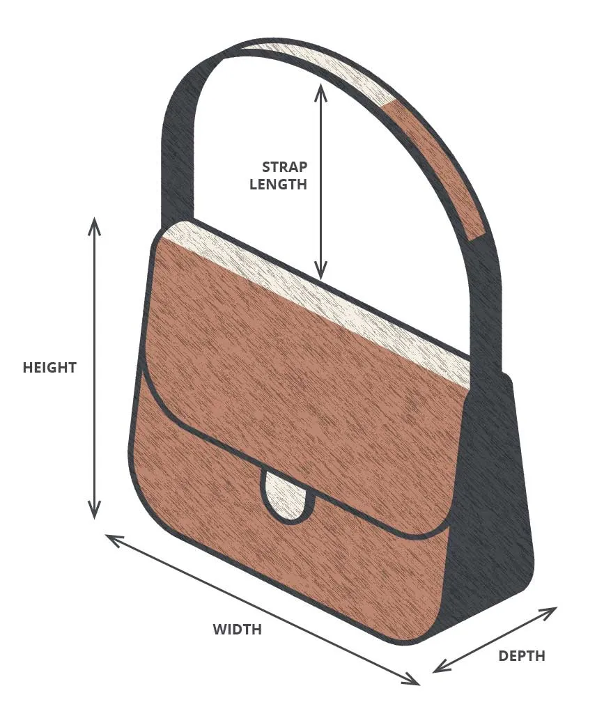 Structured Handbag with Cowhide and Tooled Leather (Concealed-Carry)