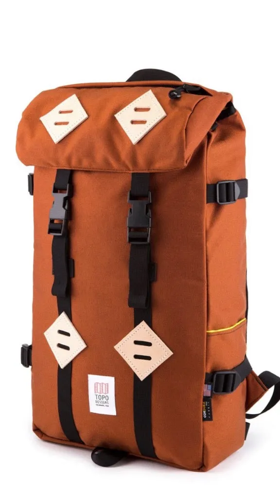 Topo Designs Klettersack 22L - brick