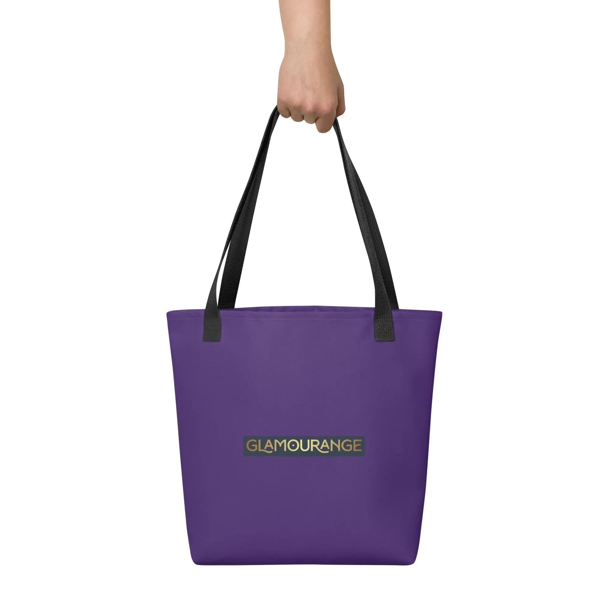 Tote Bag Designer Womens (Purple Colour 0010)