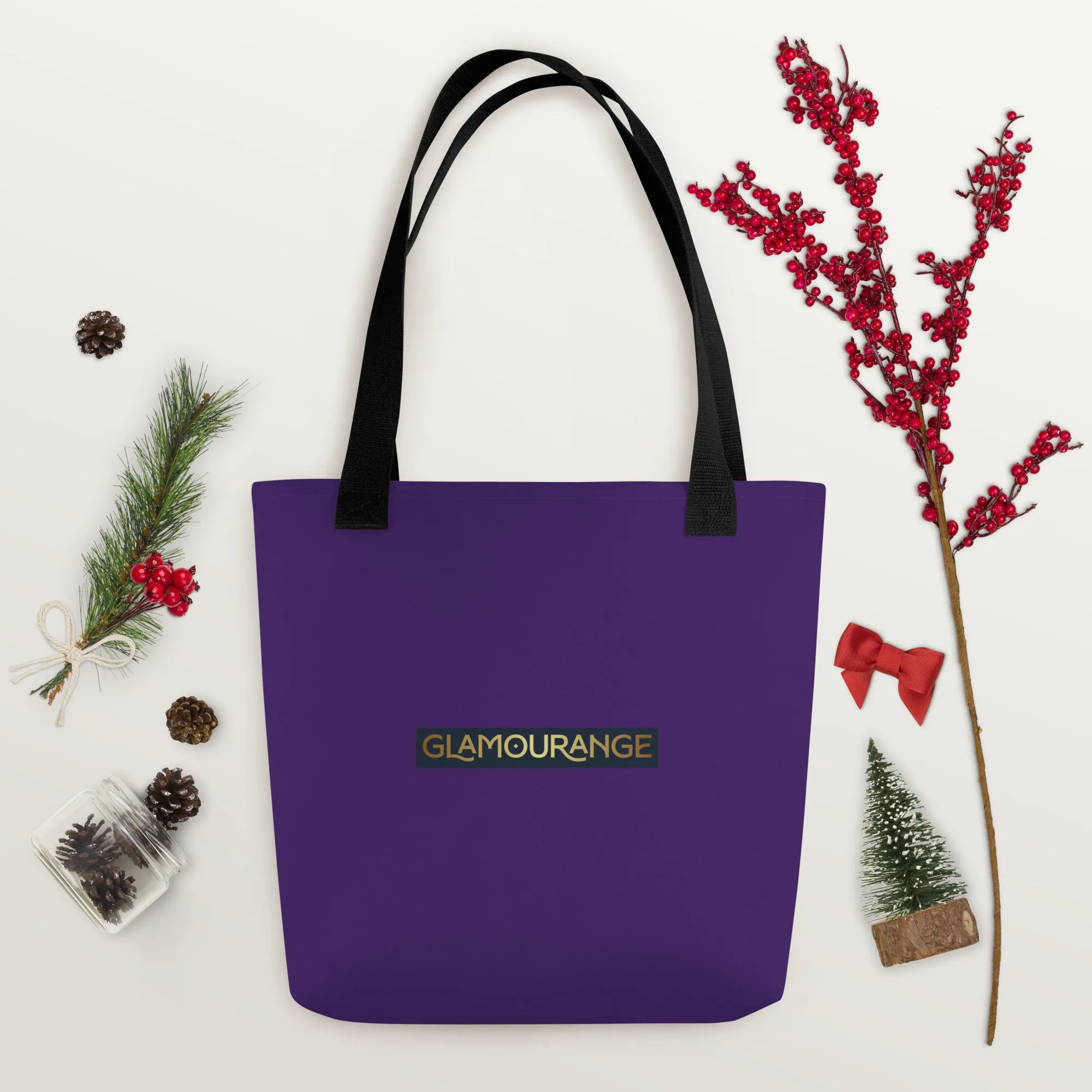 Tote Bag Designer Womens (Purple Colour 0010)