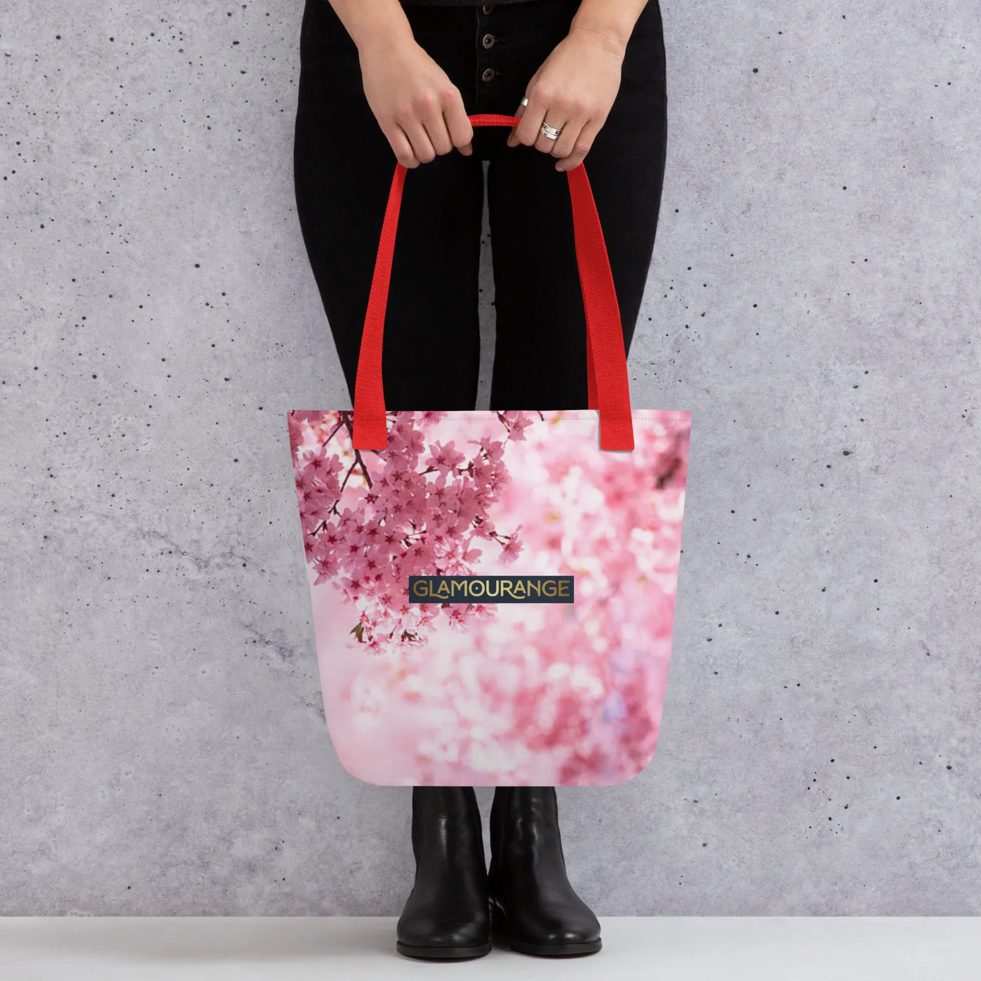 Tote Bag Women Designer (Flower Pattern 0025)