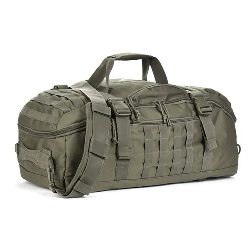 Waterproof 3-Way Duffel Bag Large Travel Tote Luggage Backpack for Men